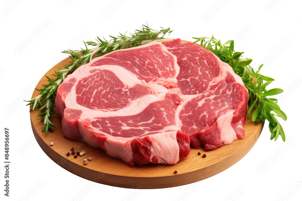The Succulent Slab: A Culinary Canvas on a Clear PNG or White Background. The Succulent Slab: A Culinary Canvas on a Clear PNG or White Background.