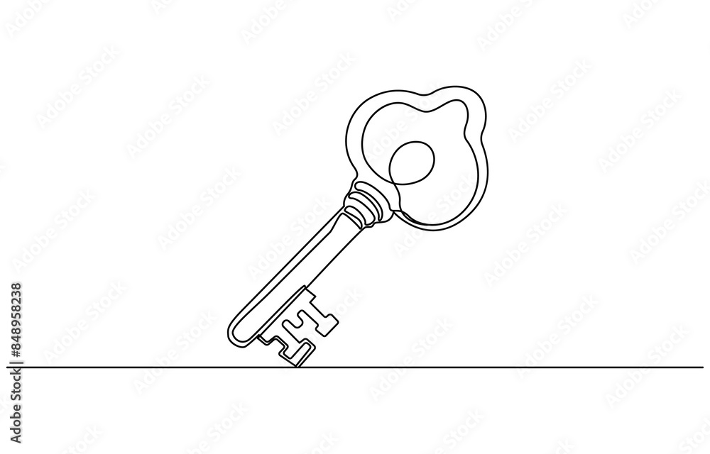Key and keychain in the shape of a house isolated on white background. Key and label, Home key with house keychain on white background, Key and keychain in the shape of a house isolated on white background. Key and label, Home key with house keychain on white background,