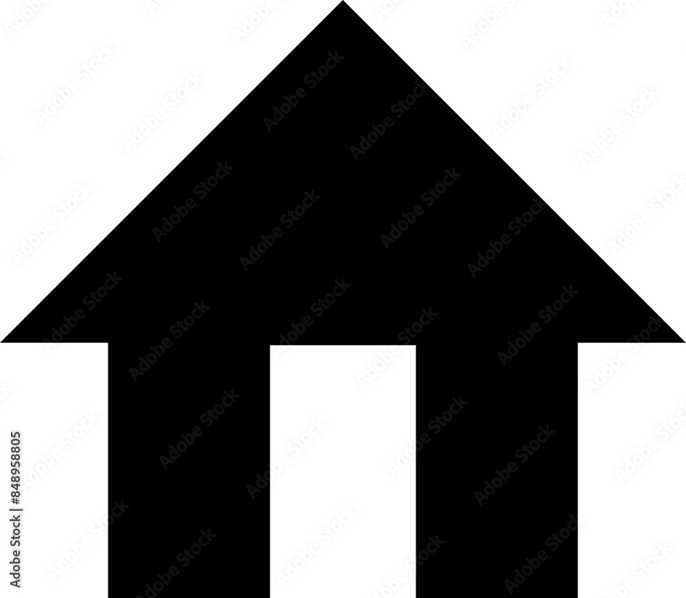 Home Icon. House icon Vector illustration. Home Icon. House icon Vector illustration.