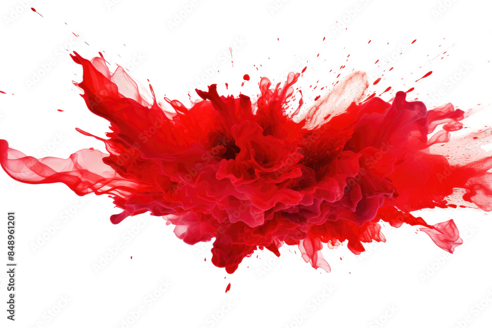 The Crimson Tempest on a Clear PNG or White Background. The Crimson Tempest on a Clear PNG or White Background.