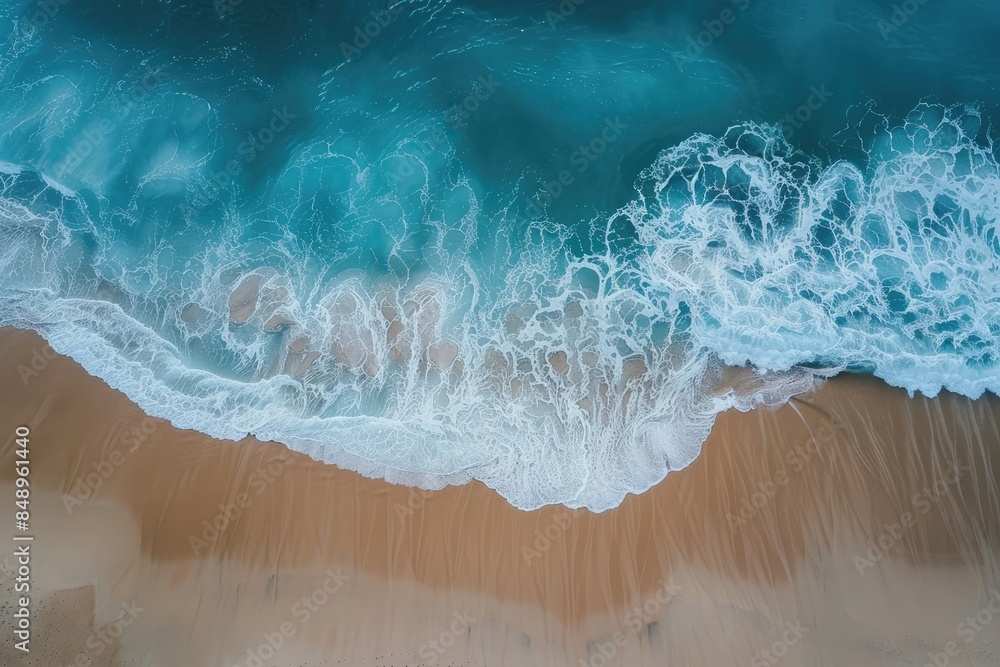 Aerial and Drone Photography captures a stunning coastal scene, showcasing vibrant greenery and clear blue waters Aerial and Drone Photography captures a stunning coastal scene, showcasing vibrant greenery and clear blue waters