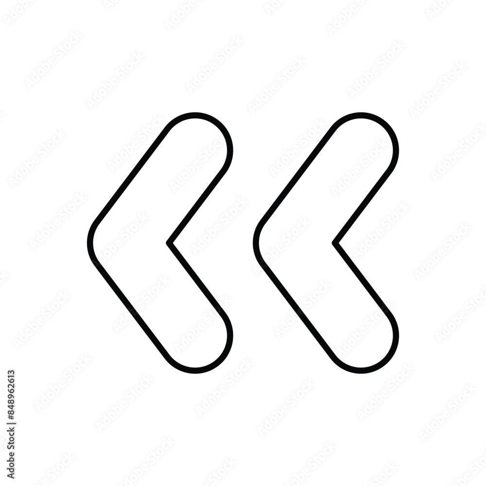 Arrow left icon design with white background stock illustration Arrow left icon design with white background stock illustration