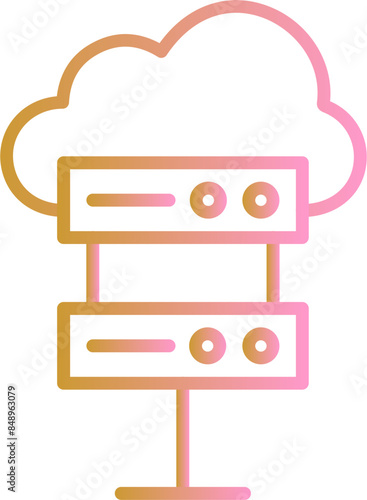 Hosting Vector Icon