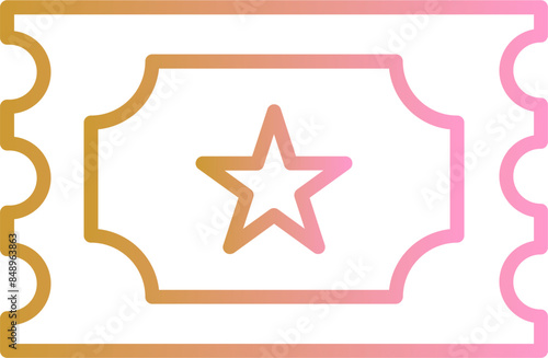 Tickets Vector Icon