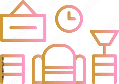Rooms Vector Icon