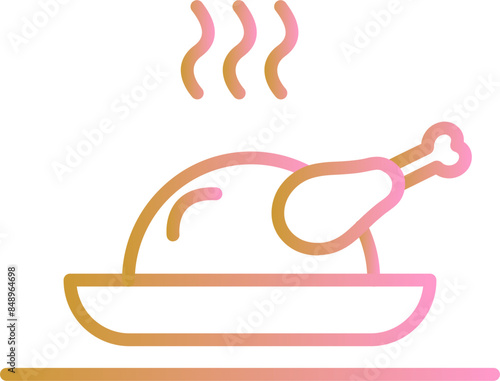 Chicken Vector Icon