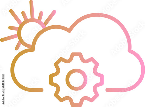 Forecast Vector Icon
