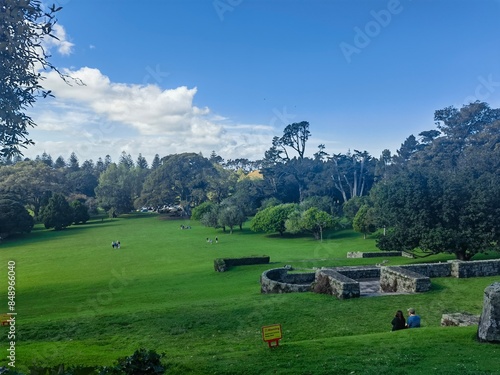 park and sky