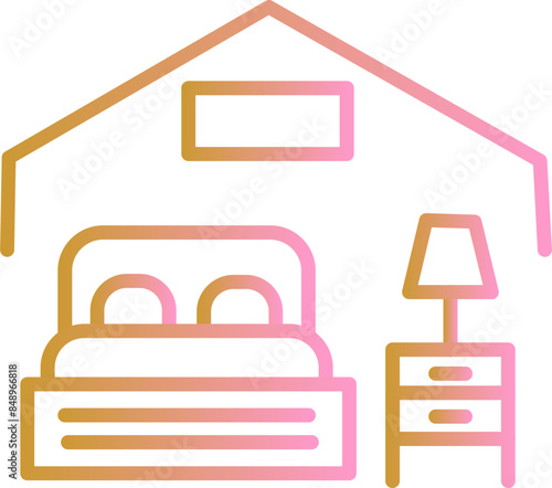 Bedroom Vector Icon