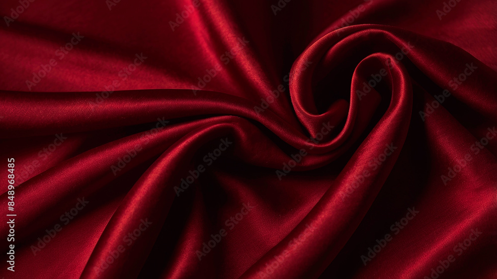 Obraz premium photo of fabric with wavy folds, wavy fabric