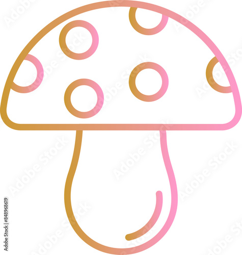 Mushroom Vector Icon