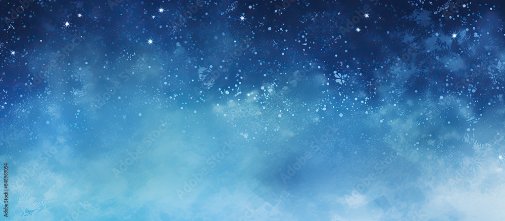 Obraz premium Background in a shade of blue with space available for copying images