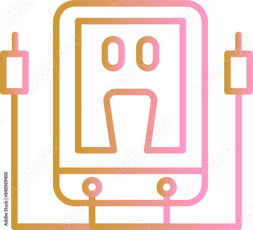Voltmeter Vector Icon