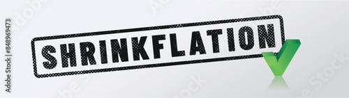 tampon shrinkflation ou réduflation