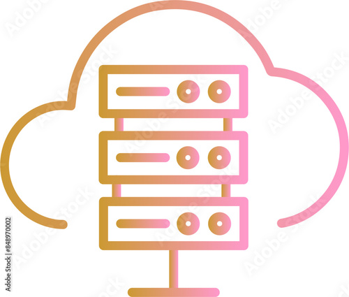 Hosting Vector Icon
