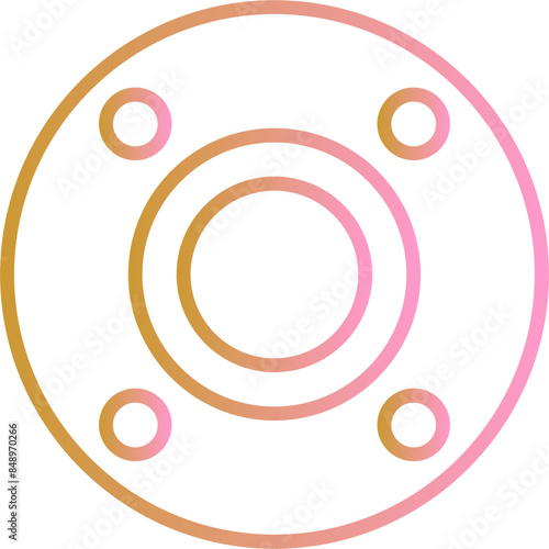 Flange Vector Icon