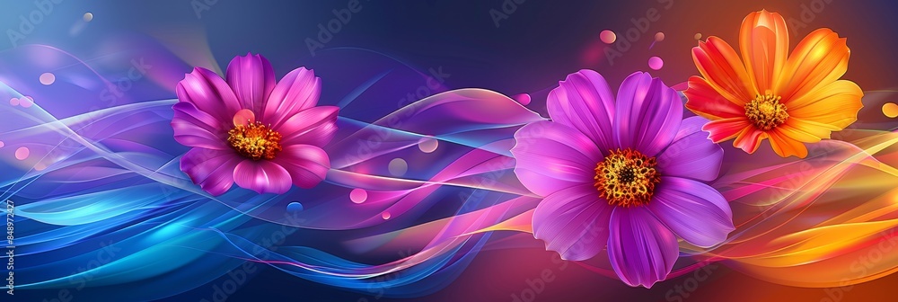 Elegant abstract flower background banner
Elegant abstract flower background banner