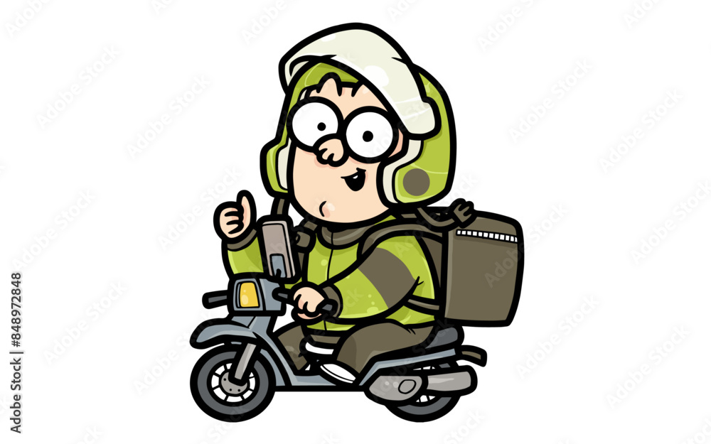 Courier Driver Character RG Courier Driver Character RG