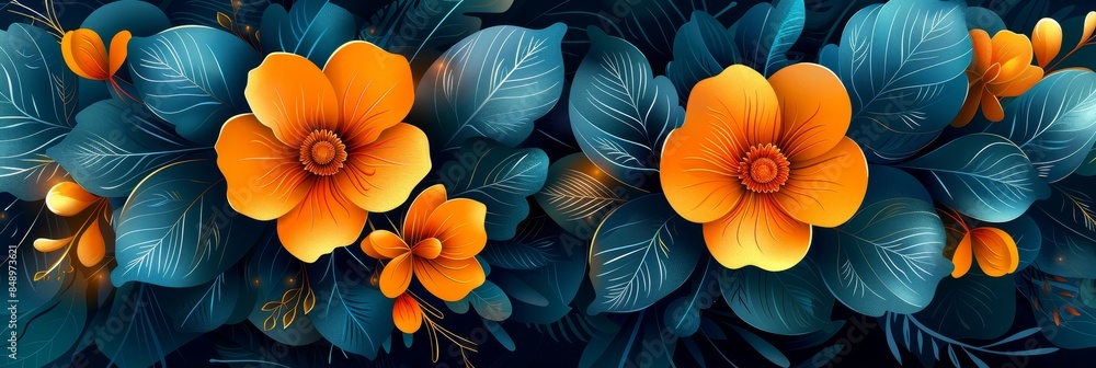 Elegant abstract flower background banner
Elegant abstract flower background banner