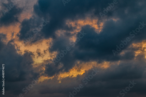 Twilight Cloudscape photo