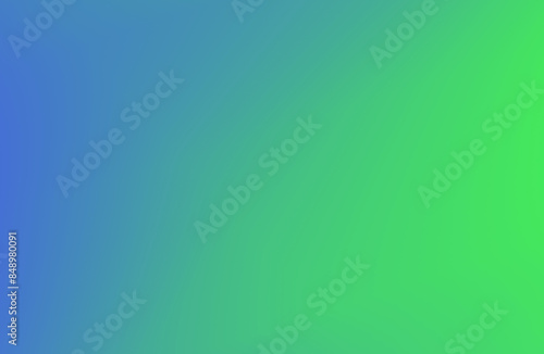 Abstract pattern green blue gradient blurred background