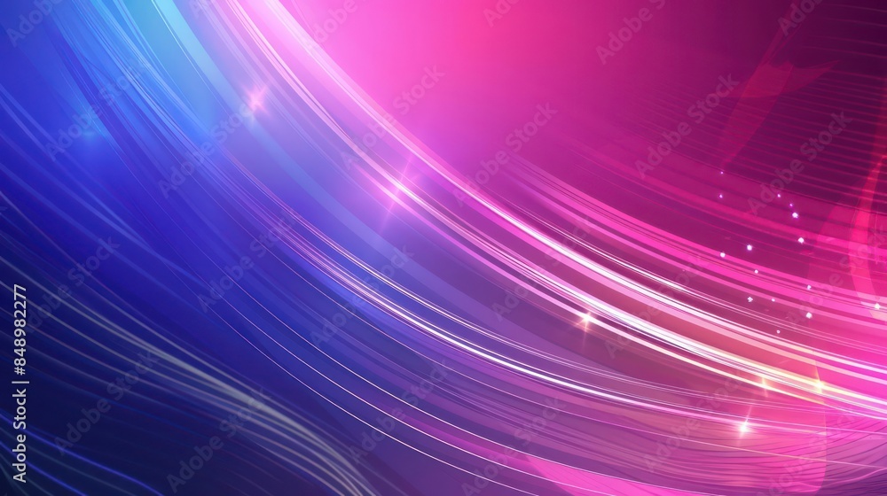 Fototapeta premium A modern technology background with gradient color transitions and abstract, techinspired patterns for a banner