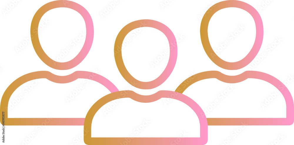 Members Vector Icon Members Vector Icon
