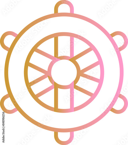 Rudder Vector Icon