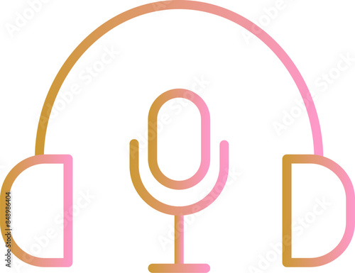 Podcast Vector Icon