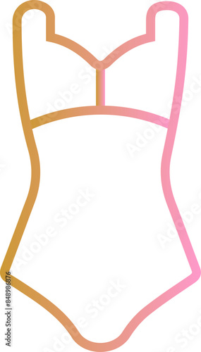 Swim Suit Vector Icon