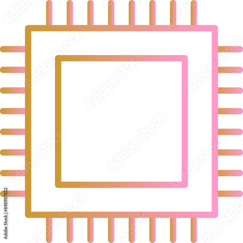 CPU Vector Icon