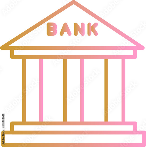Bank Vector Icon