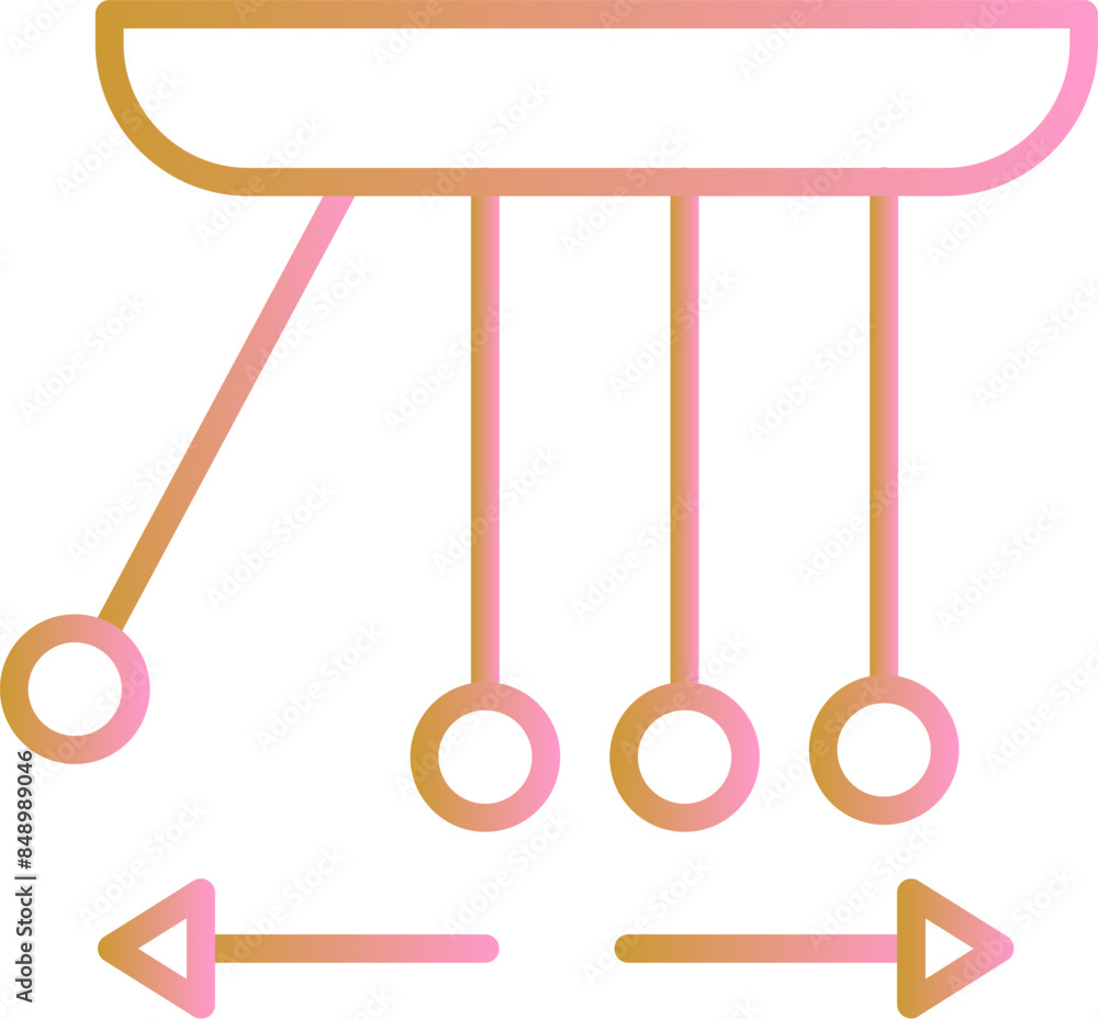 Pendulum Vector Icon Pendulum Vector Icon