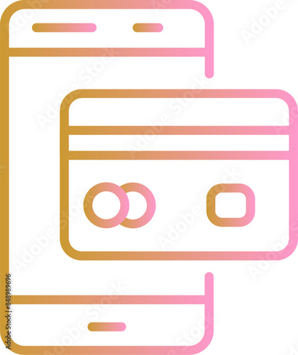 Cashless Payment Vector Icon