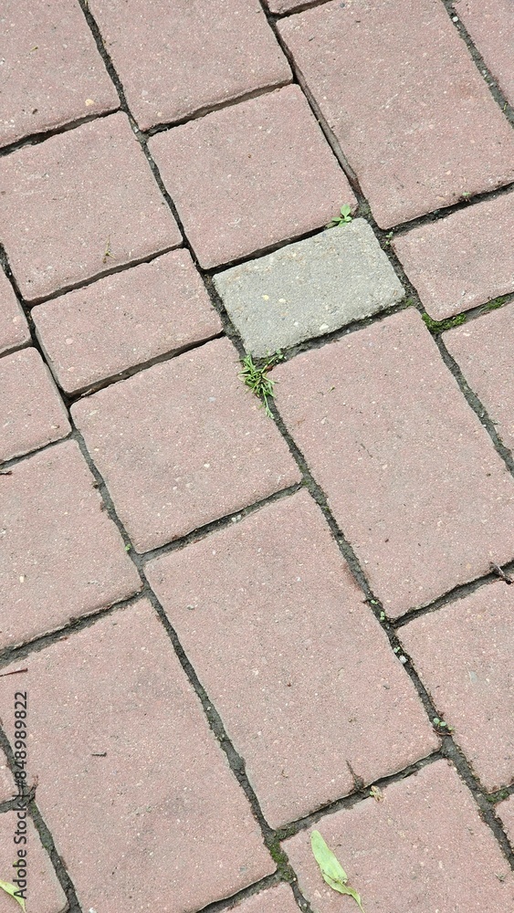 background of paving slabs in the city park background of paving slabs in the city park