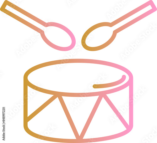 Drum Vector Icon