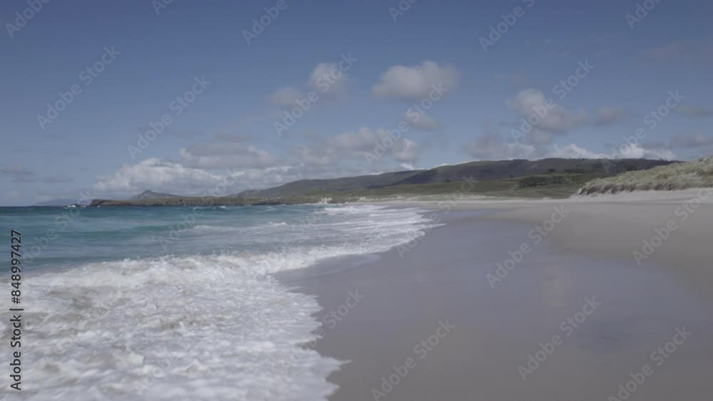 Playa de Santa Comba, Ferrol. Plano con dron, grabado con un AIR 2S en perfil logarítmico Playa de Santa Comba, Ferrol. Plano con dron, grabado con un AIR 2S en perfil logarítmico