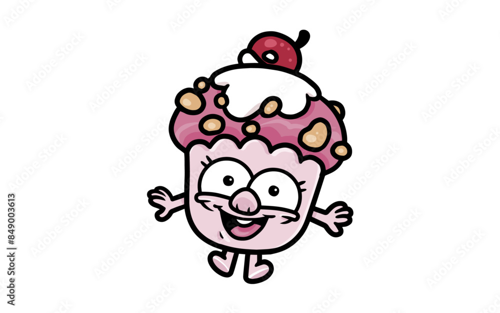 Smile Cupcake Character RG Smile Cupcake Character RG