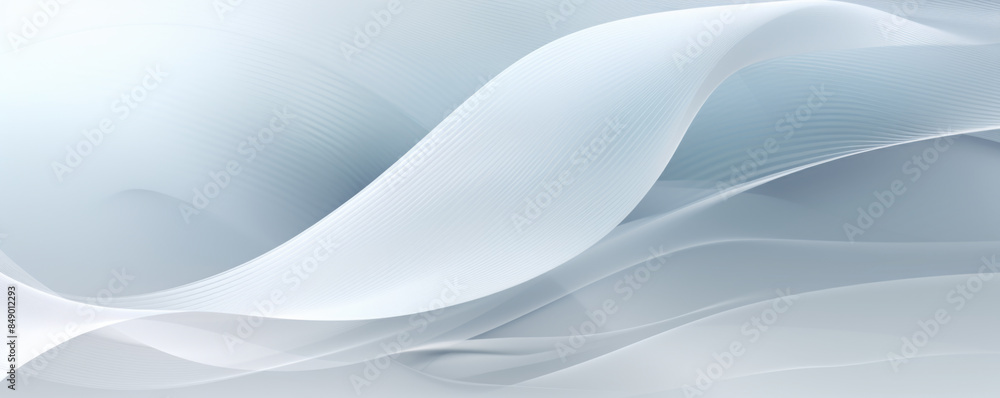 Obraz premium Soft waving background for an innovation program proposal with association to technology, electricity 