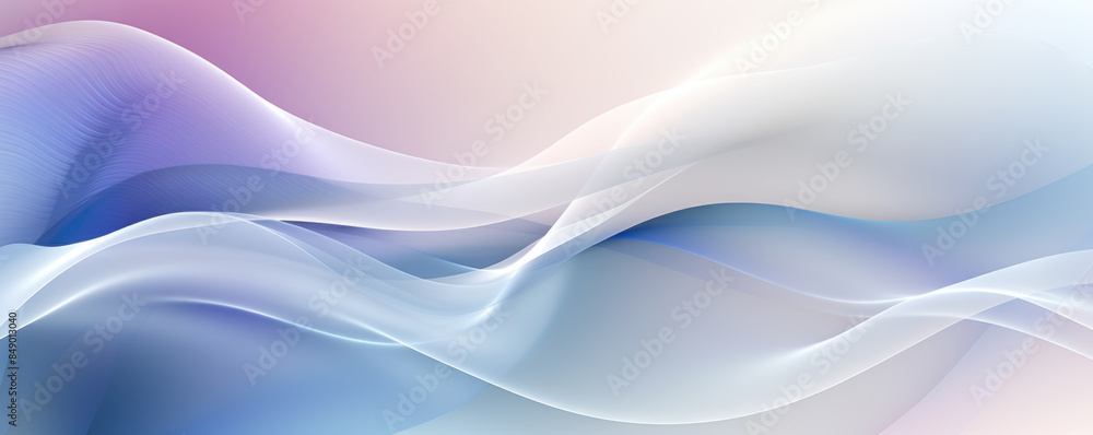 Obraz premium Soft waving background for an innovation program proposal with association to technology, electricity 