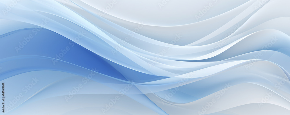 Fototapeta premium Soft waving background for an innovation program proposal with association to technology, electricity