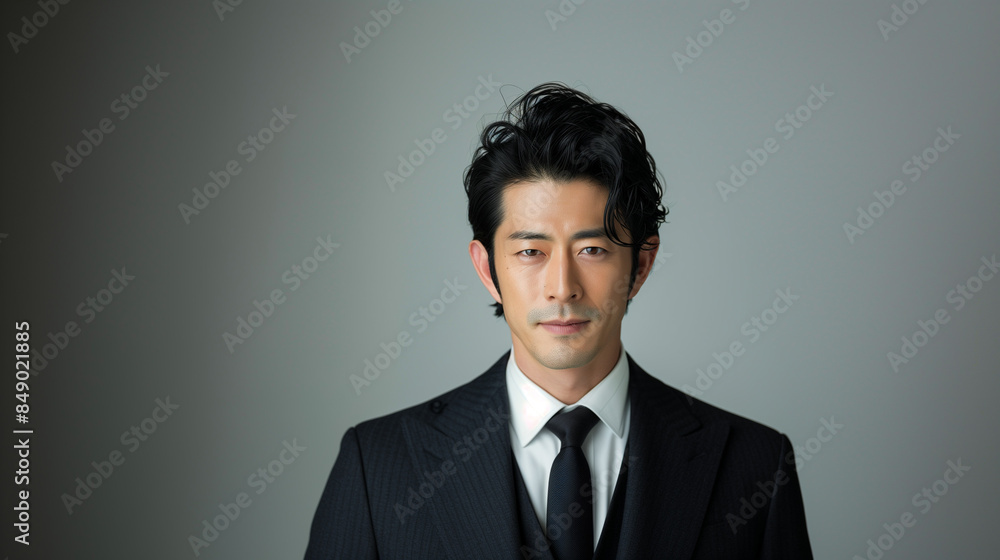 ハンサムなアジア人ビジネスマン ハンサムなアジア人ビジネスマン