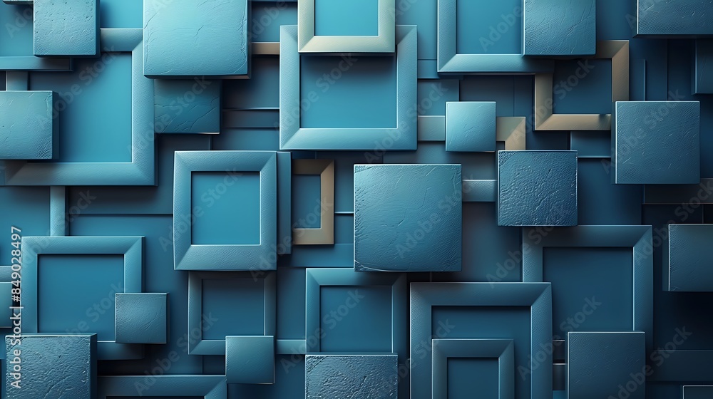 3D floating rhombus shapes with drop shadows, shades of blue and teal, hd quality, digital rendering, high contrast, geometric precision, modern design, artistic composition, elegant and vibrant. 3D floating rhombus shapes with drop shadows, shades of blue and teal, hd quality, digital rendering, high contrast, geometric precision, modern design, artistic composition, elegant and vibrant.