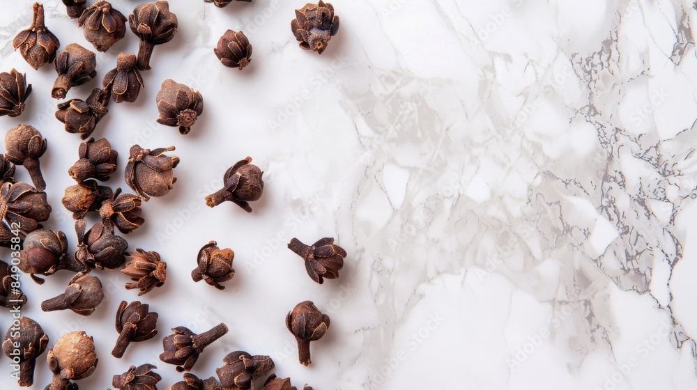 Cloves on marble background fashion accessories for women Cloves on marble background fashion accessories for women
