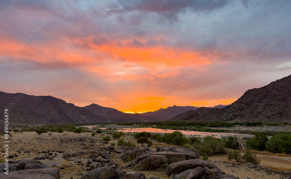 Arid landscape in the Richtersveld National Park Arid landscape in the Richtersveld National Park
