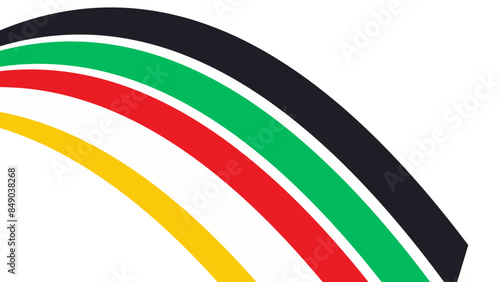 Sorong, Indonesia-Oct 19, 2023 Vector background logo of the UEFA EURO 2024, European Football Championship 2024 in Germany colorful country pattern. banner, cover, poster, flyer, card.