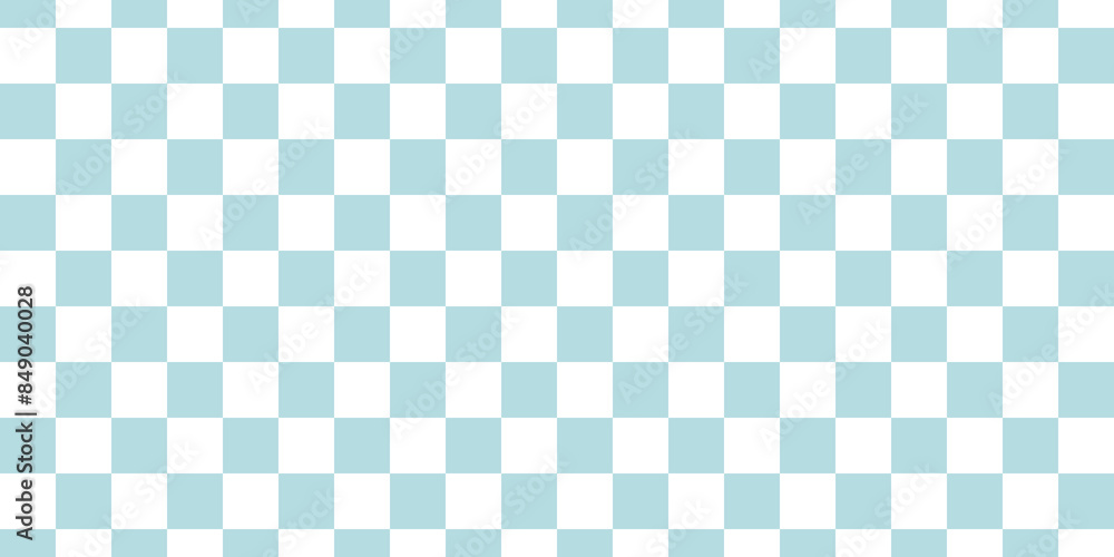 Repeating baby blue checkered pattern in squares, like a tablecloth or gingham fabric design Repeating baby blue checkered pattern in squares, like a tablecloth or gingham fabric design