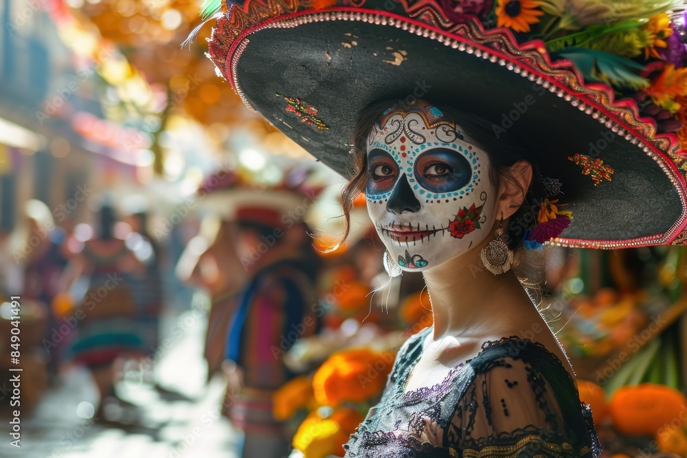 Spirit of Dia de los Muertos in Oaxaca's Bustling Mercado
Spirit of Dia de los Muertos in Oaxaca's Bustling Mercado