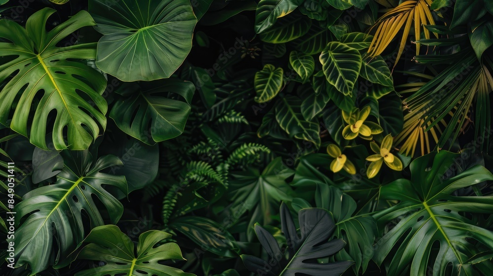 Origin of verdant foliage Origin of verdant foliage