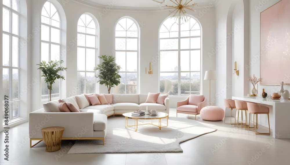 white and gold theme modern interior white and gold theme modern interior